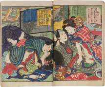  Utagawa School Shunga Modern Collection of Colors