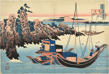 Katsushika Hokusai Chunagon Yakamochi