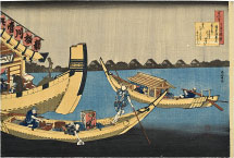 Hokusai, Hundred Poems: Kiyowara no Fukyabu