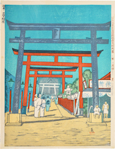 Kishio Koizumi Anamori Inari Shrine in Haneda (no. 32)