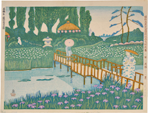 Kishio Koizumi Horikiri Iris Garden in Katsushika (no. 53)