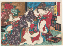 Utagawa Kunisada (Toyokuni III) Okazaki