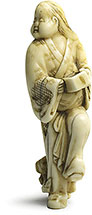 ivory netsuke from Genji